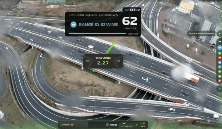 Дорожный трафик машин